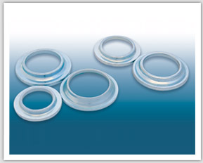 Ball cups as components for rubber metal connections