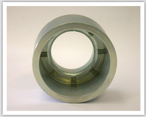 Tiefziehteile von 1 – 5 mm Stärke und 300 mm Durchmesser